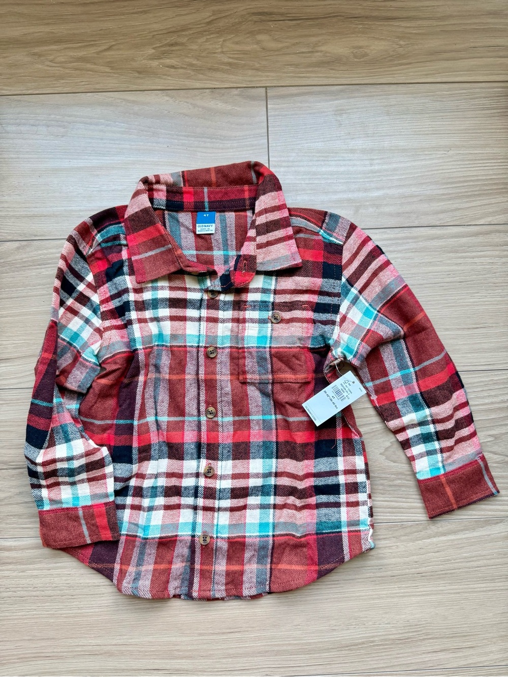 Toddler Boy Old Navy Plaid Button Up